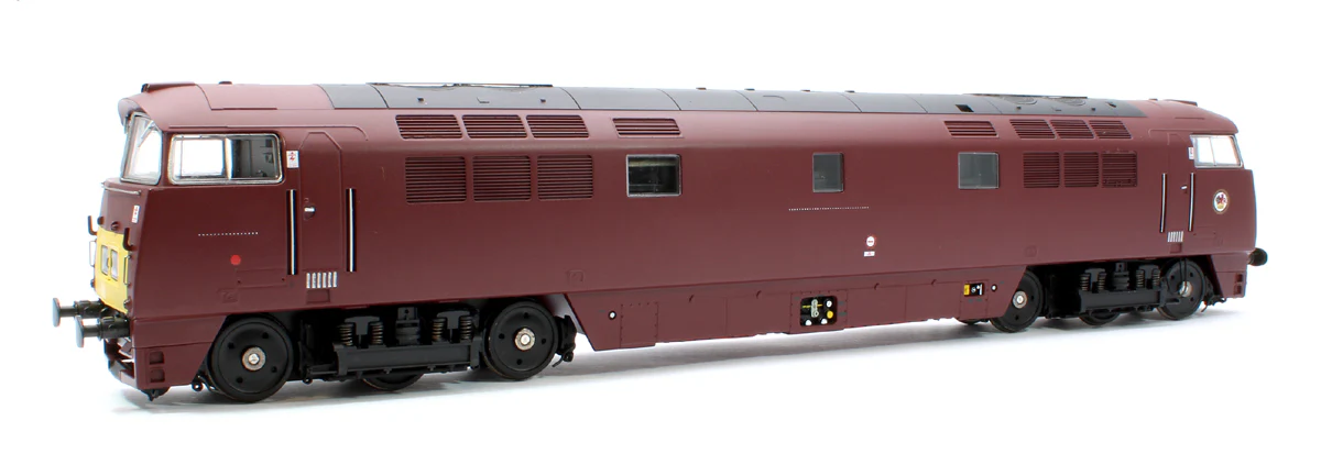 4D-003-021 Class 52 Western Invader BR Maroon Small Yellow Panels D1009 Diesel Locomotive - Image 3