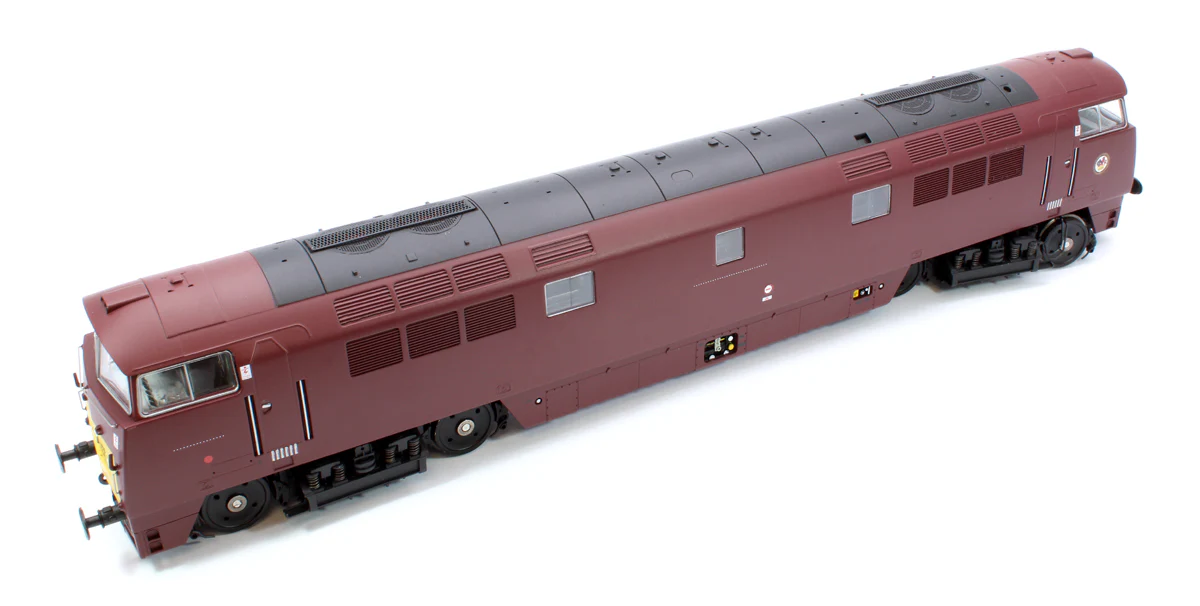 4D-003-021S Class 52 Western Invader BR Maroon Small Yellow Panels D1009 Diesel Locomotive - DCC Sound - Image 11