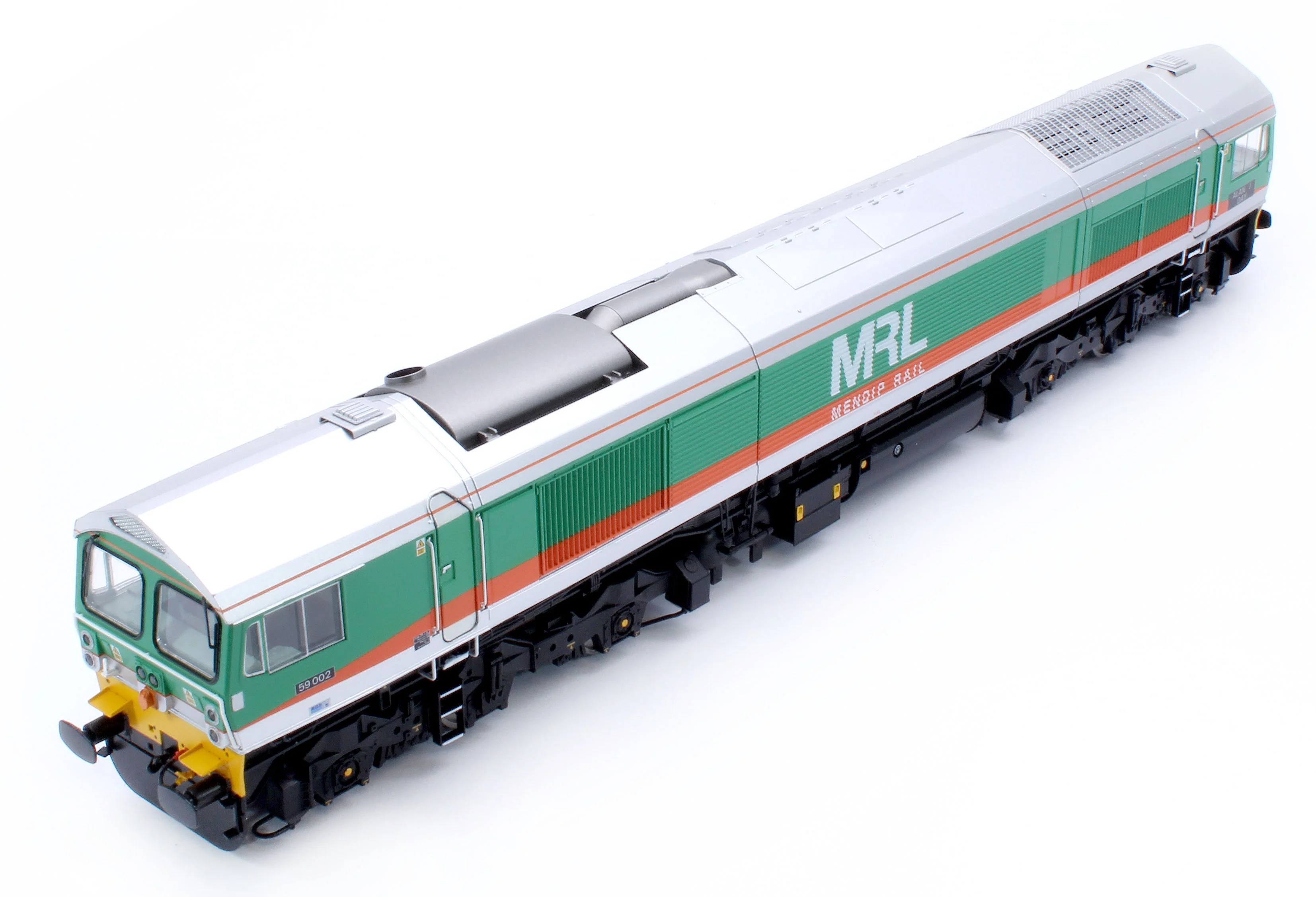 4D-005-007S Class 59 59002 MRL Green/Orange Alan J Day Diesel Locomotive - DCC Sound - Image 11