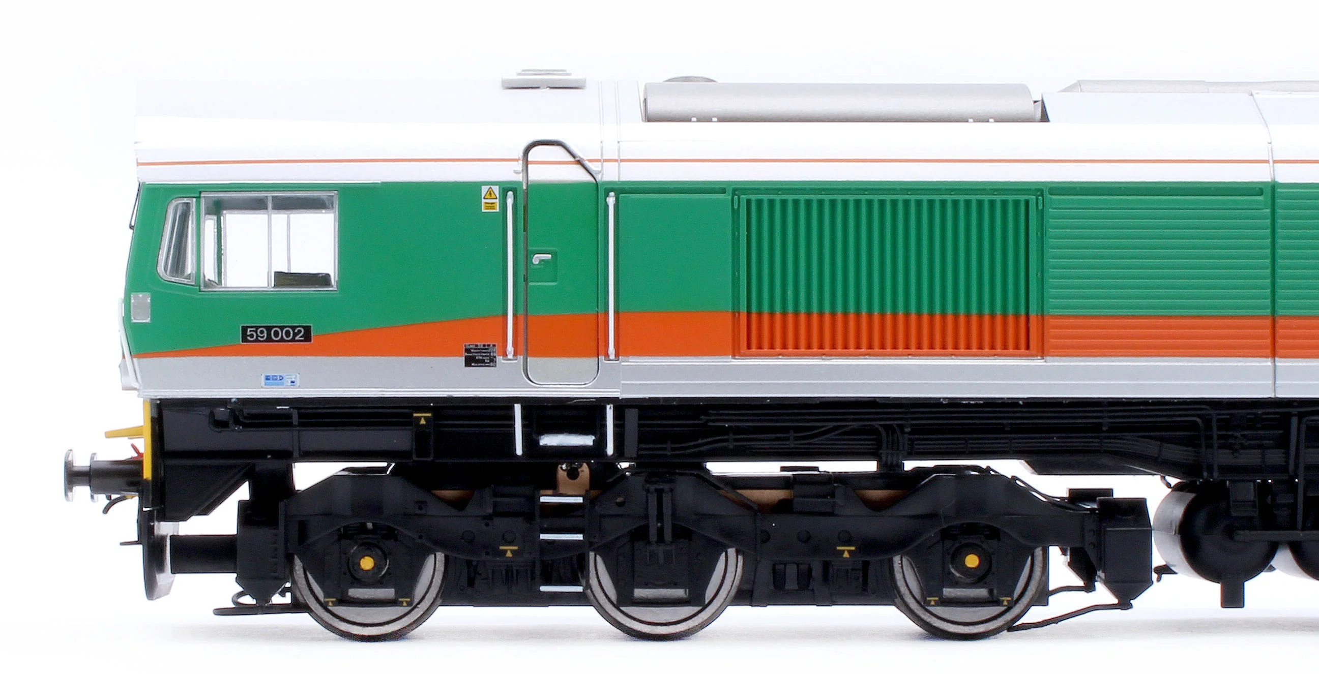 4D-005-007SSM Class 59 59002 MRL Green/Orange Alan J Day Diesel Locomotive - DCC Sound & Smoke Fitted - Image 6