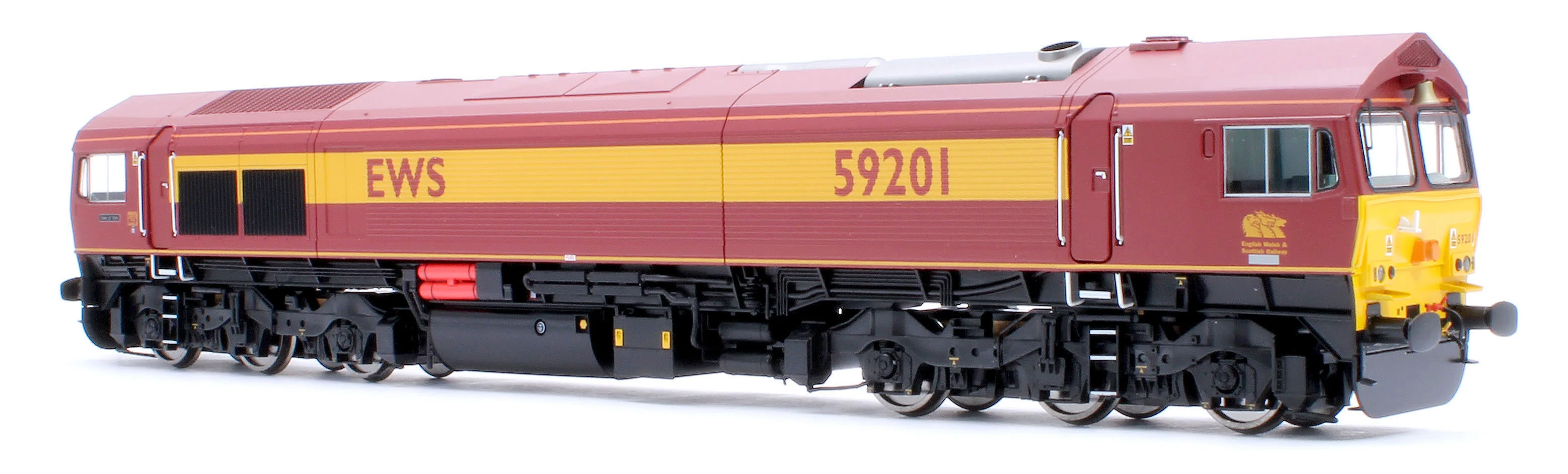 4D-005-005S Class 59 59201 EWS Vale of York Diesel Locomotive - DCC Sound - Image 5