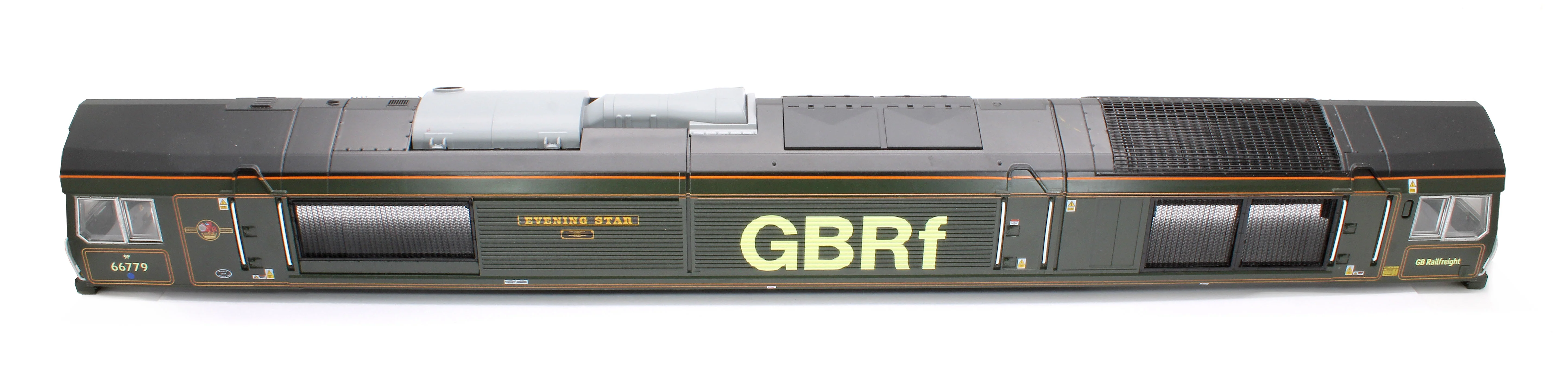 7D-066-007 Class 66 779 'Evening Star' GBRF BR Green livery Diesel Locomotive - Image 12