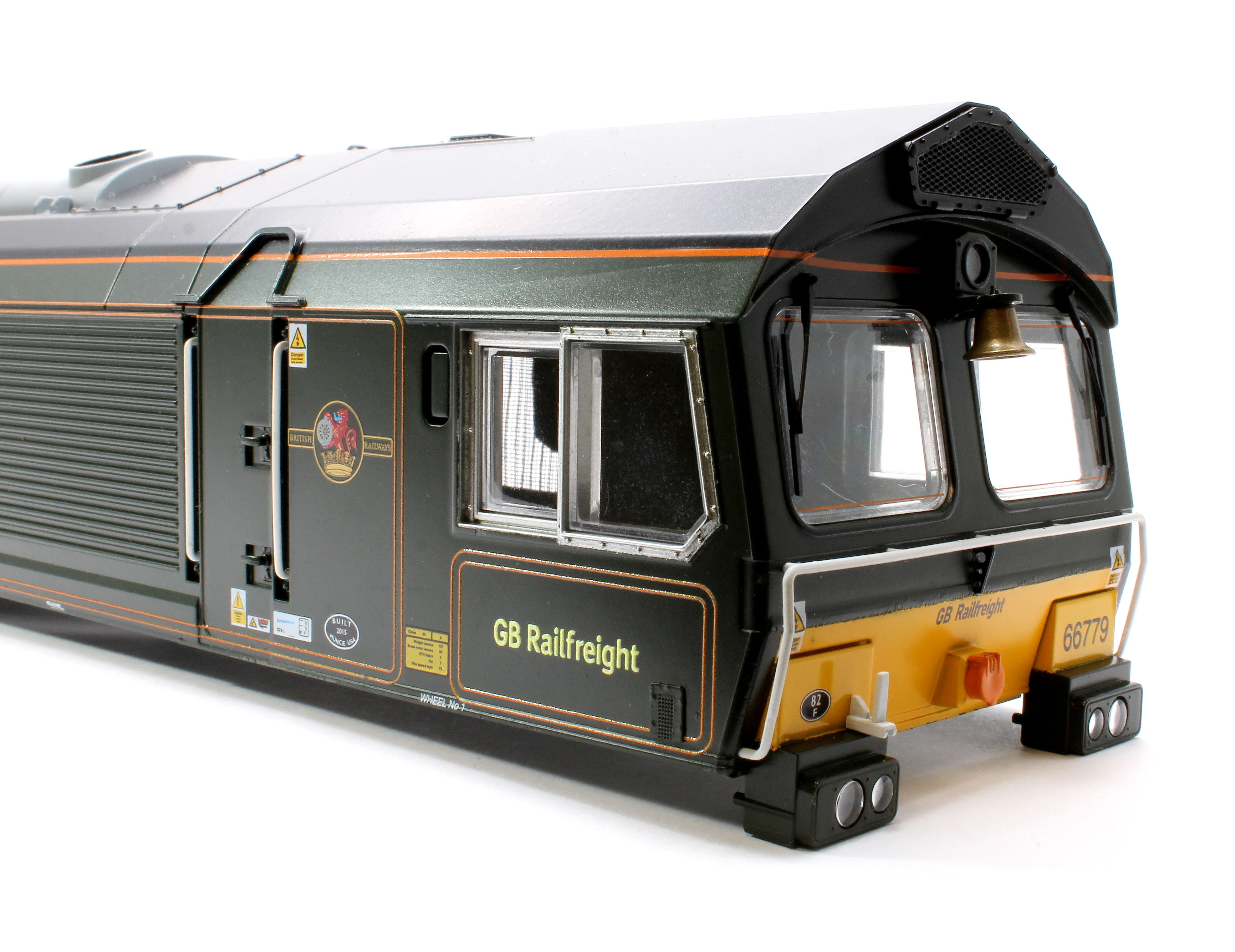7D-066-007 Class 66 779 'Evening Star' GBRF BR Green livery Diesel Locomotive - Image 10
