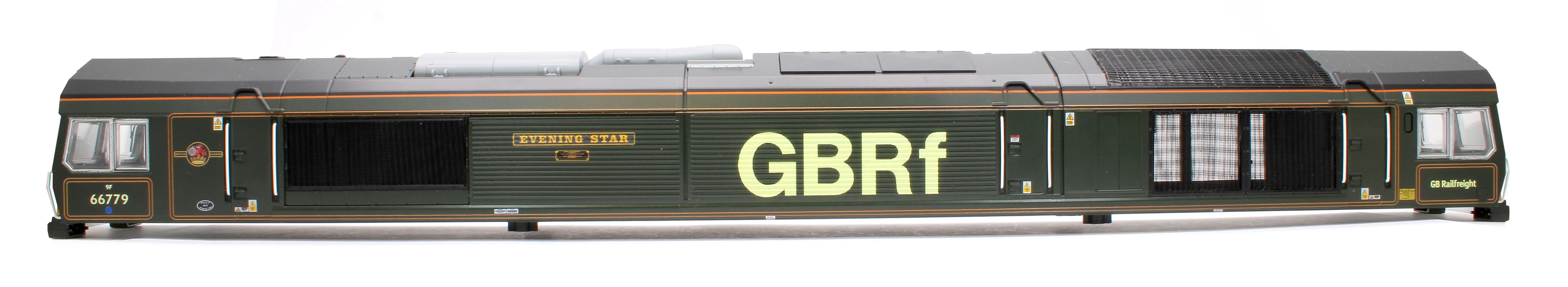 7D-066-007 Class 66 779 'Evening Star' GBRF BR Green livery Diesel Locomotive - Image 11