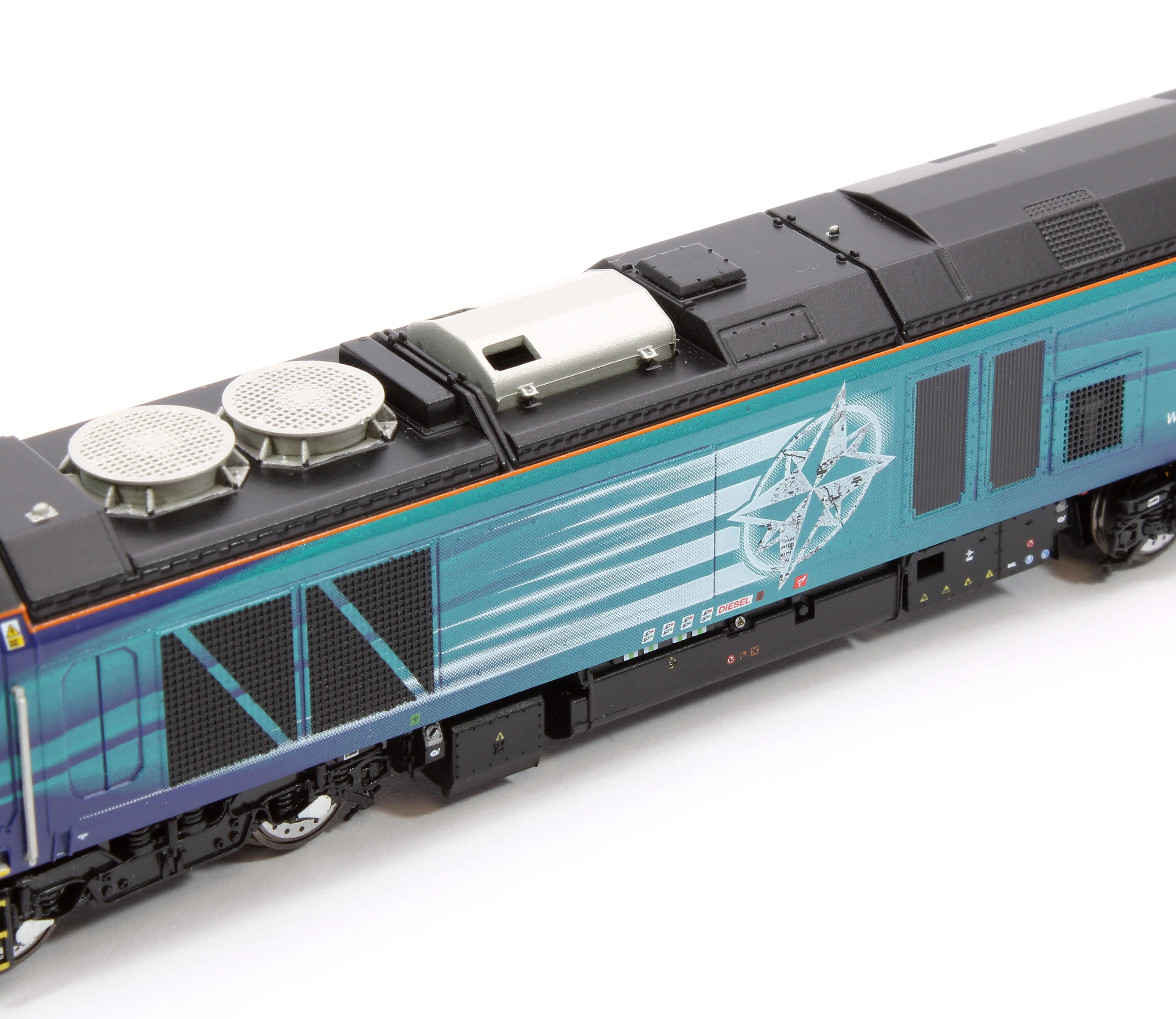2D-022-013D Class 68 Vigilant 68018 DRS Compass Diesel Locomotive - DCC Fitted - Image 11