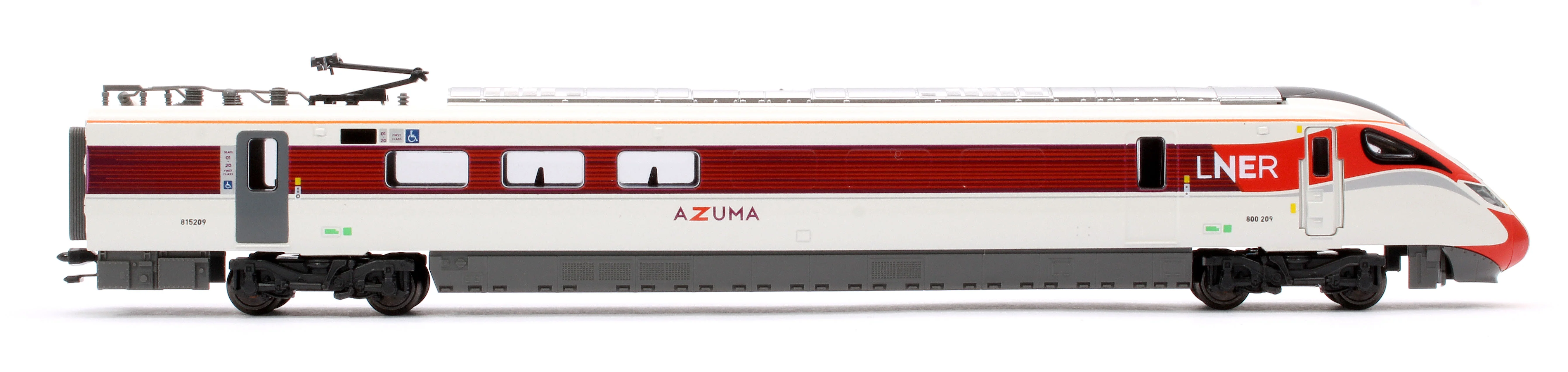 Class 800/2 LNER Azuma 800 209 5 Car EMU - DCC Sound Fitted - Image 13