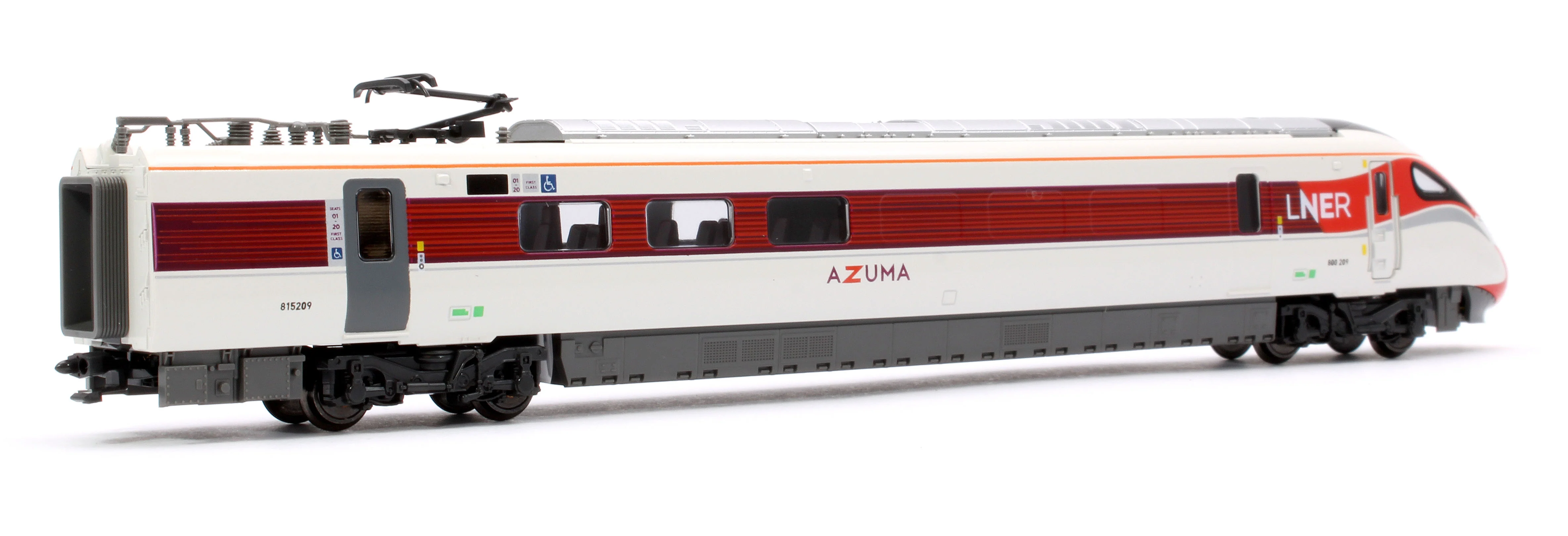 Class 800/2 LNER Azuma 800 209 5 Car EMU - DCC Sound Fitted - Image 14