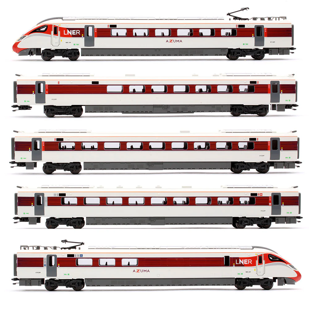 Class 800/2 LNER Azuma 800 209 5 Car EMU - DCC Sound Fitted - Image 2
