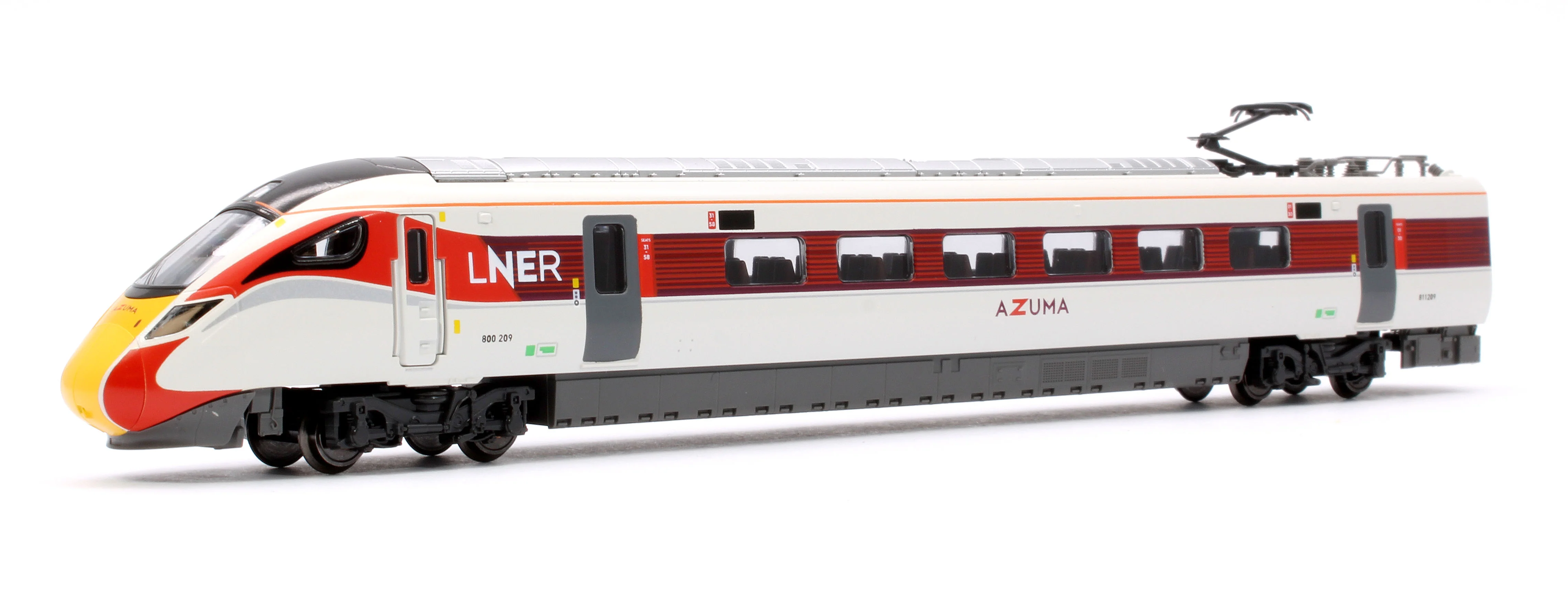 Class 800/2 LNER Azuma 800 209 5 Car EMU - DCC Sound Fitted - Image 3