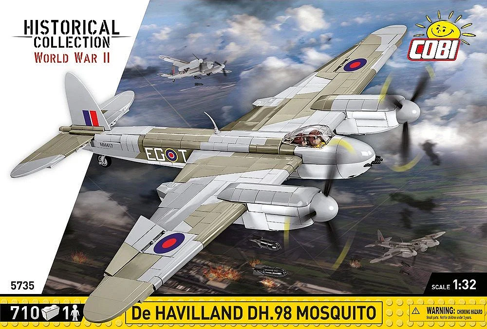 De Havilland DH-98 Mosquito WWII (695 pcs) Model Kit - Image 4
