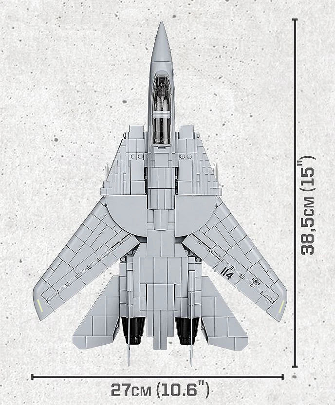 F14 Tomcat Top Gun (759 pcs) Model Kit - Image 13