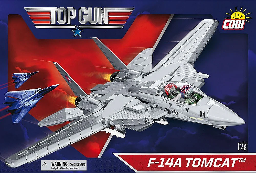 F14 Tomcat Top Gun (759 pcs) Model Kit - Image 3
