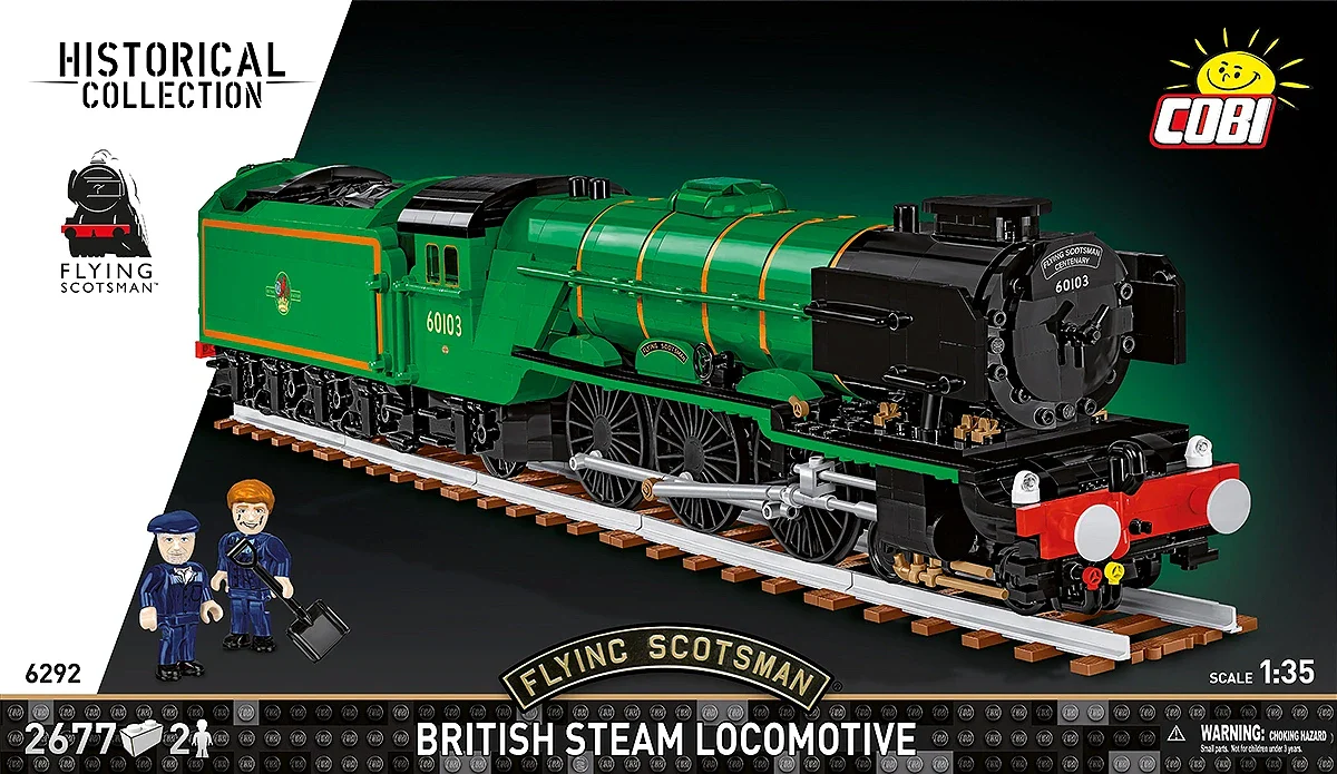 Flying Scotsman Steam Locomotive (2700 pcs) Model Kit - Image 7