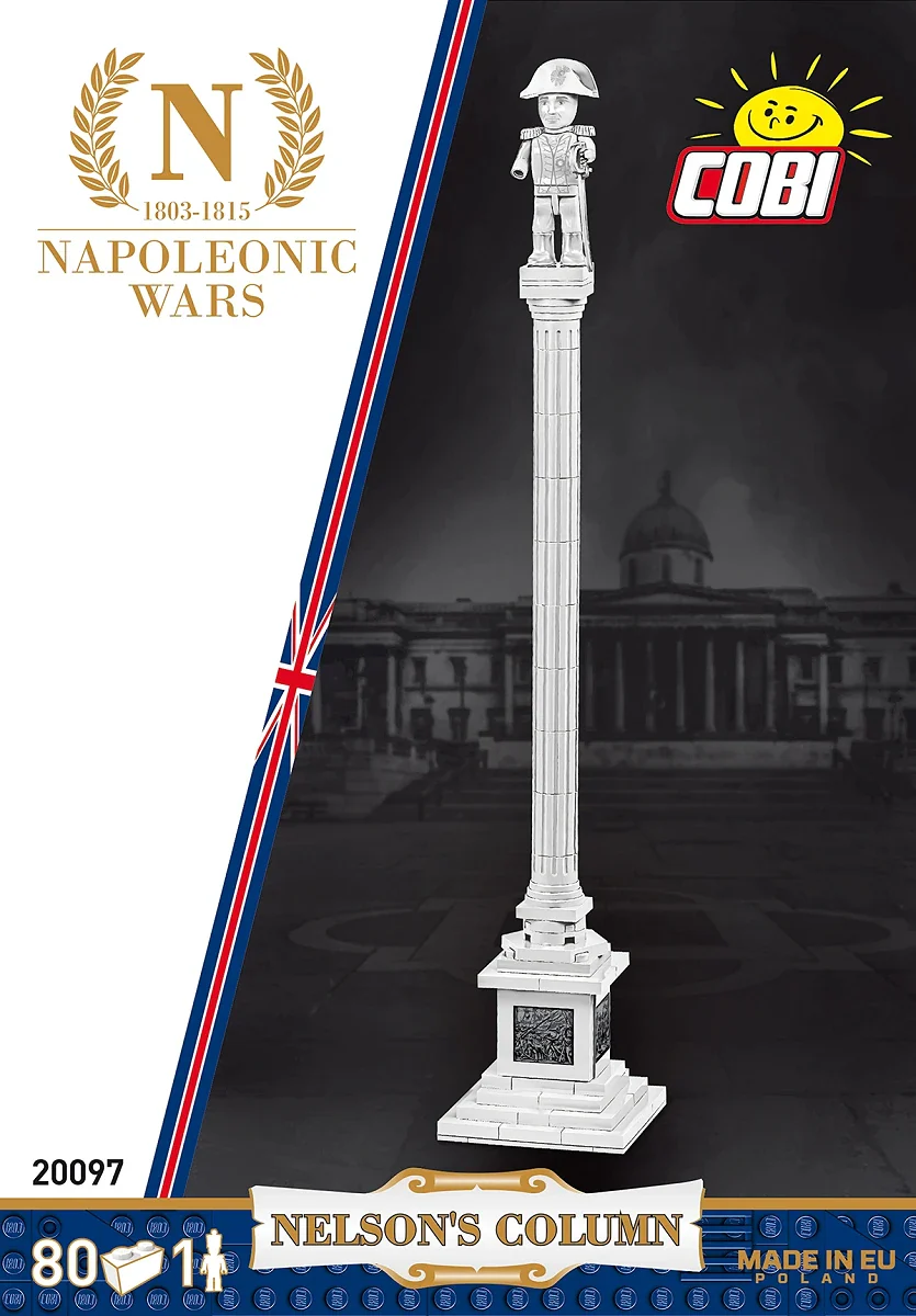 Nelson's Column Trafalgar (85 pcs) Model Kit - Image 2