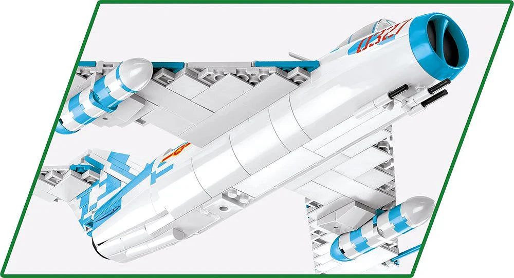 MIG-17 NATO Code F Vietnam War (577 pcs) Model Kit - Image 4