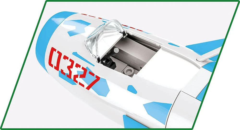 MIG-17 NATO Code F Vietnam War (577 pcs) Model Kit - Image 5