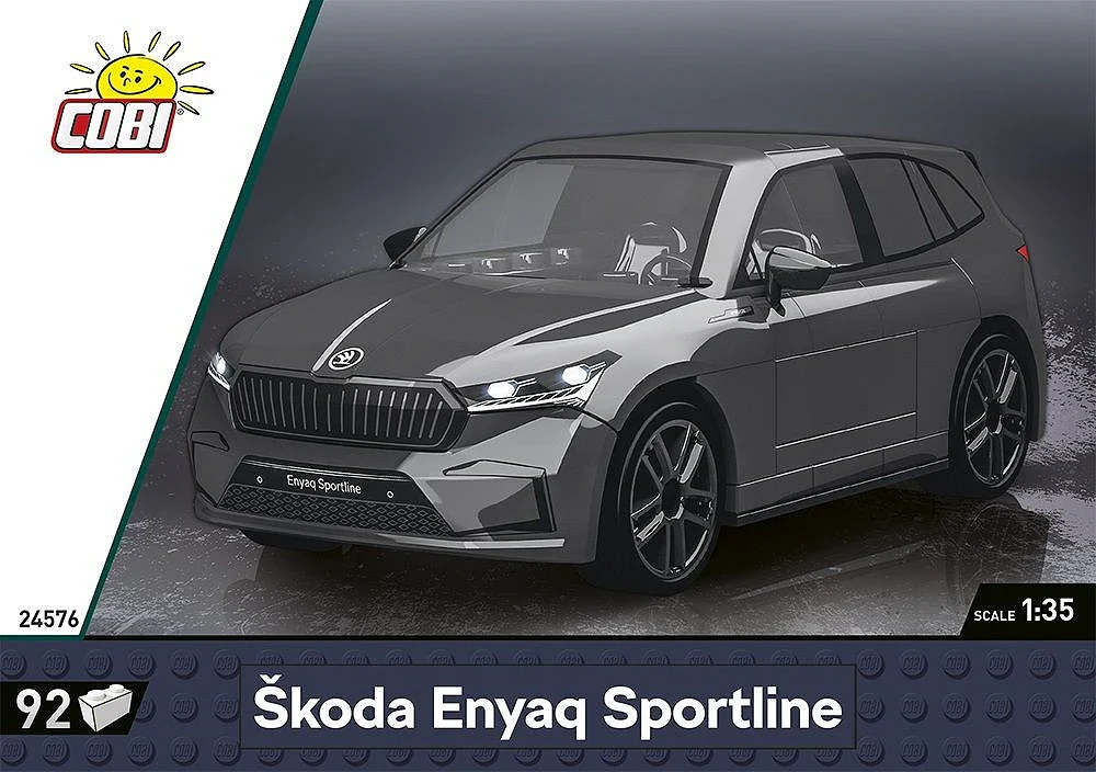 Skoda Enyaq Sportline (102 pcs) Model Kit - Image 2