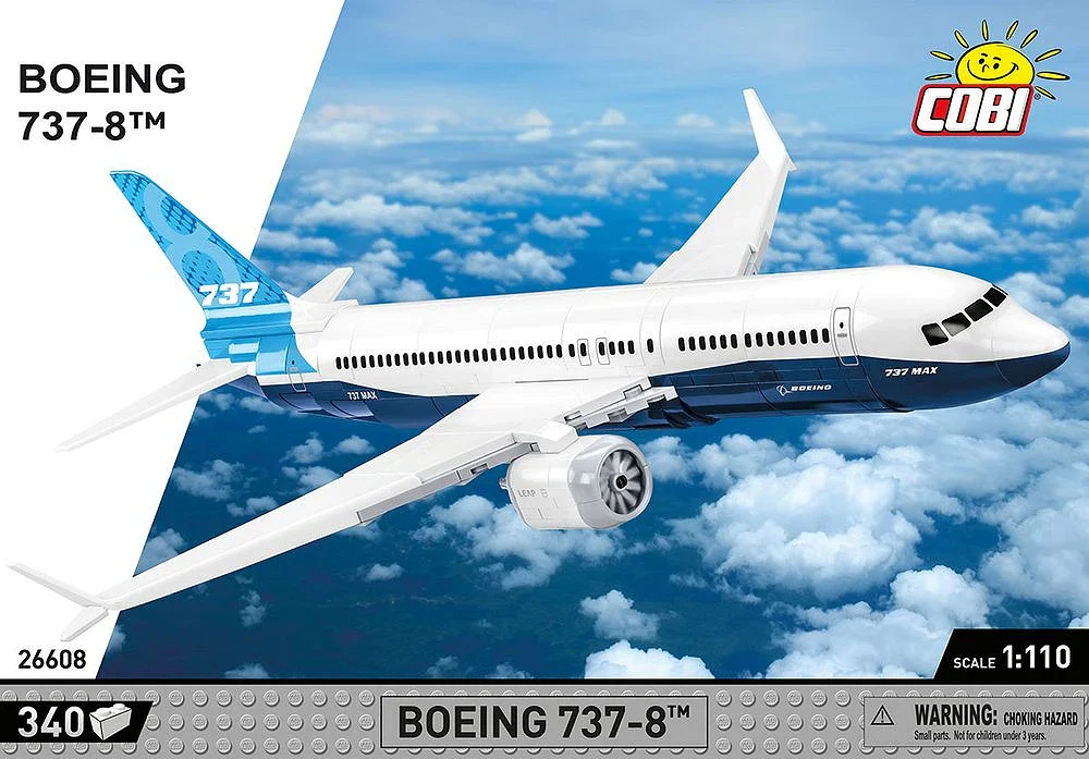 Boeing 737-8 (340 pcs) Model Kit - Image 4