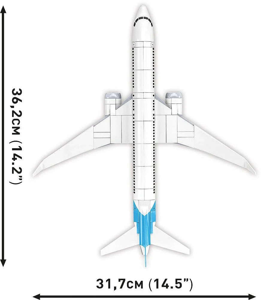 Boeing 737-8 (340 pcs) Model Kit - Image 9