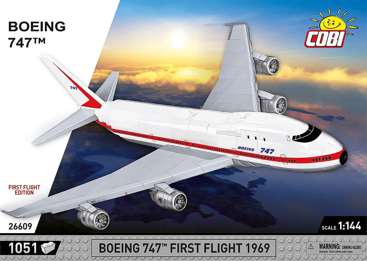 Boeing 747 First Flight 1969 (1000 pcs) Model Kit - Image 3