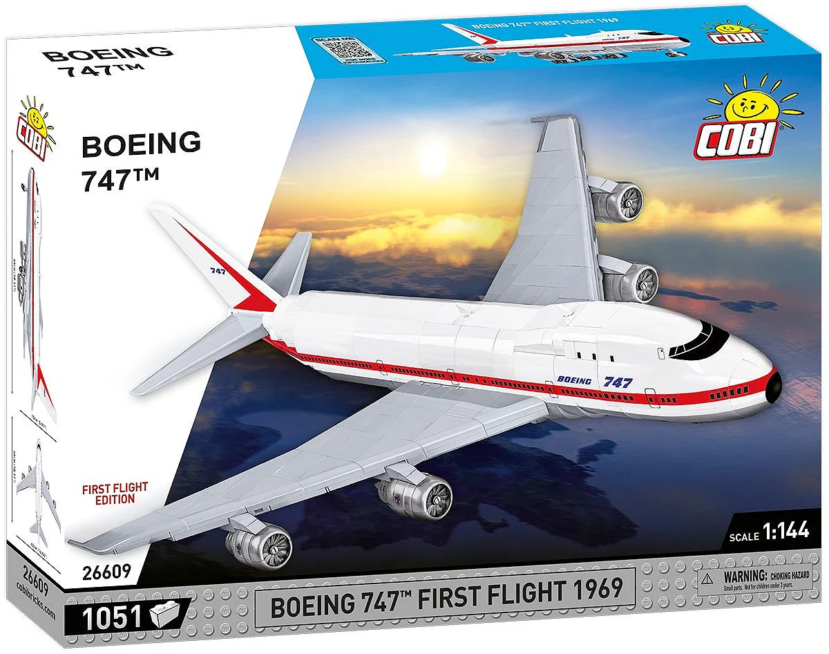 Boeing 747 First Flight 1969 (1000 pcs) Model Kit - Image 9