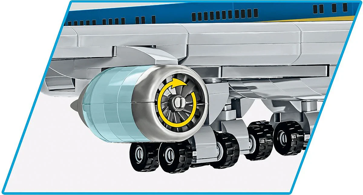 Boeing 747 Air Force One (1050 pcs) Model Kit - Image 6