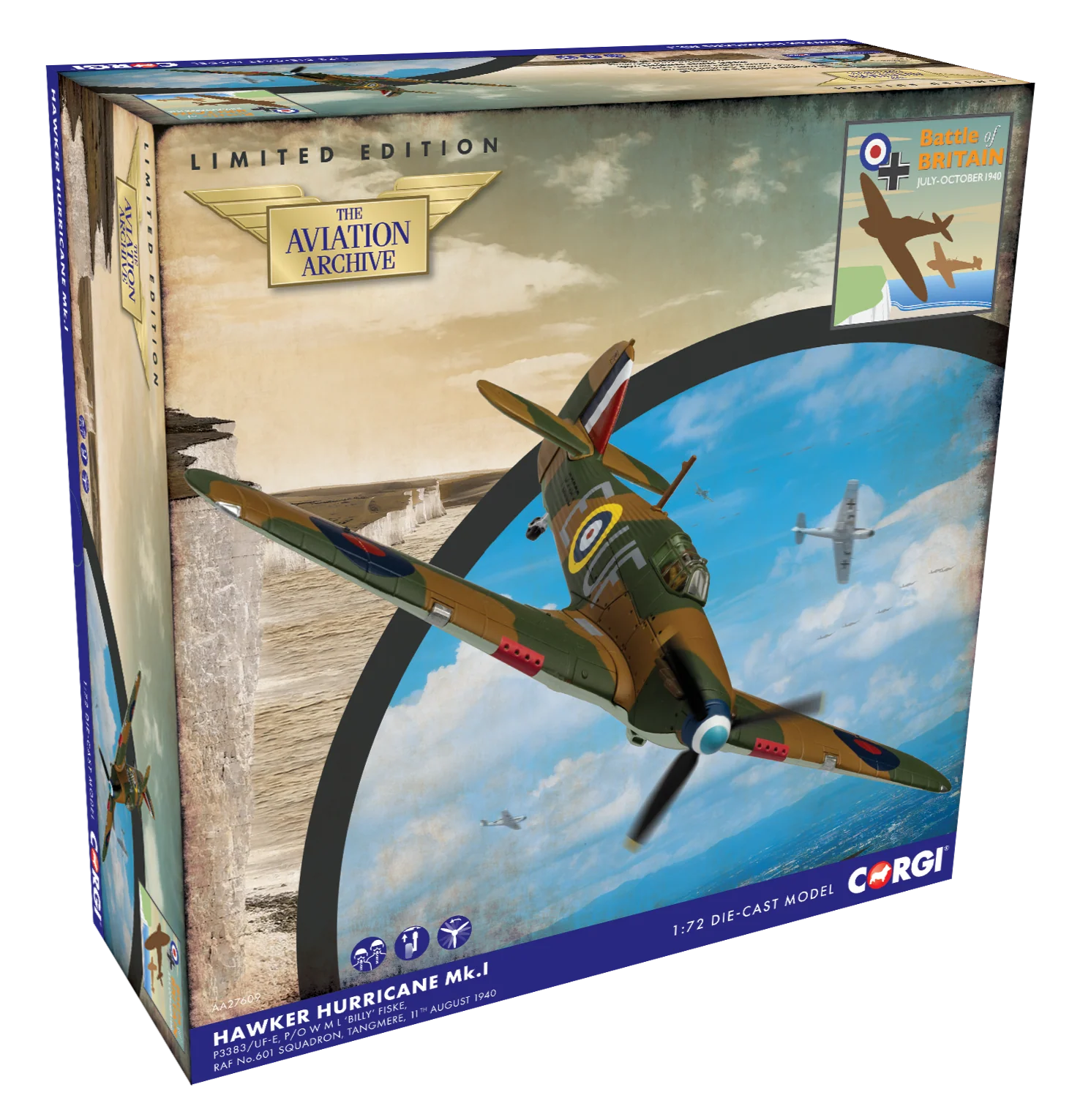 Hawker Hurricane Mk.I - P/O 'Billy' Fiske - Battle of Britain 85 - Image 5