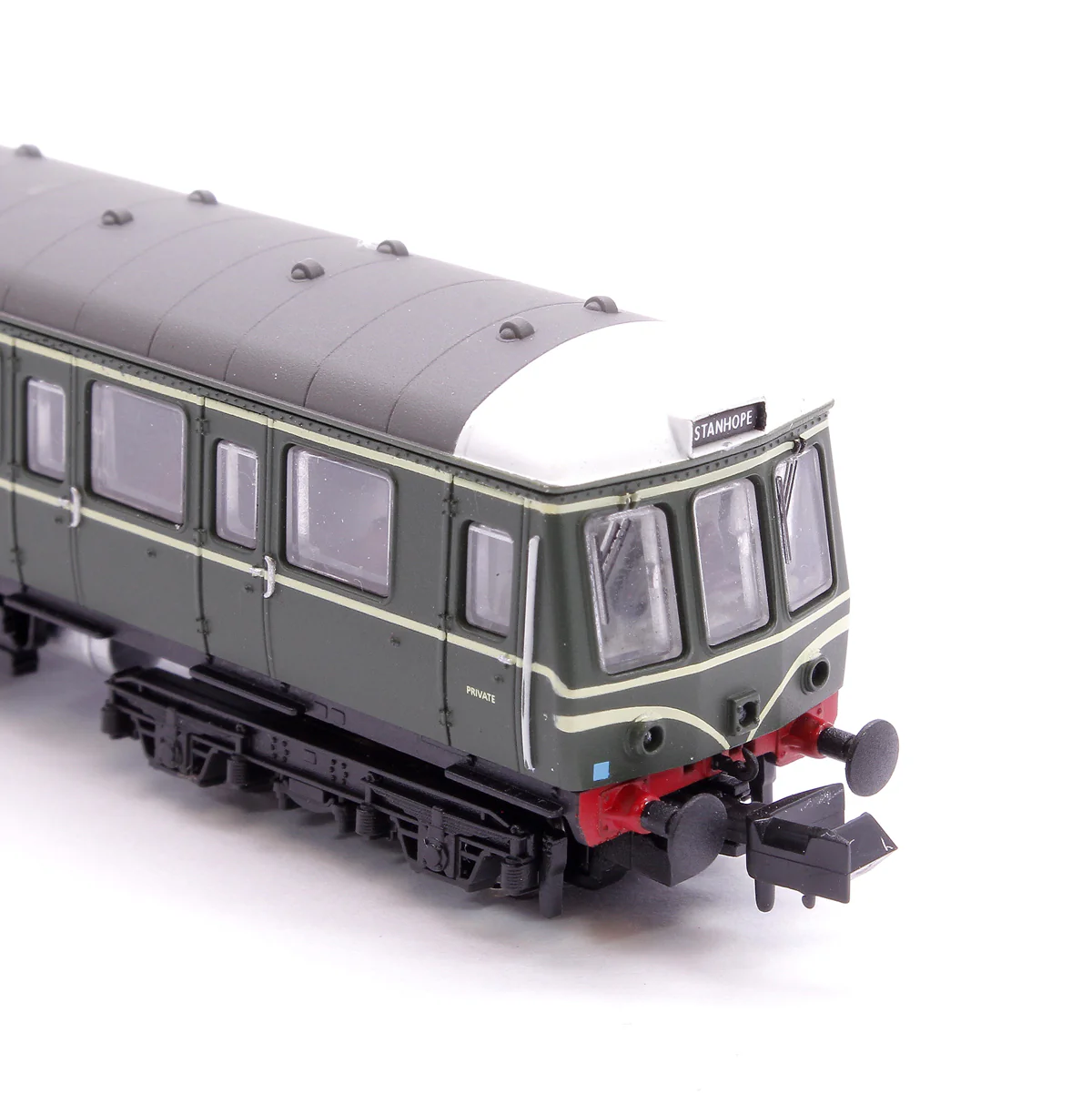 2D-015-004 Class 122 E55012 BR Green with Whiskers (Preserved) Diesel Locomotive - Image 9