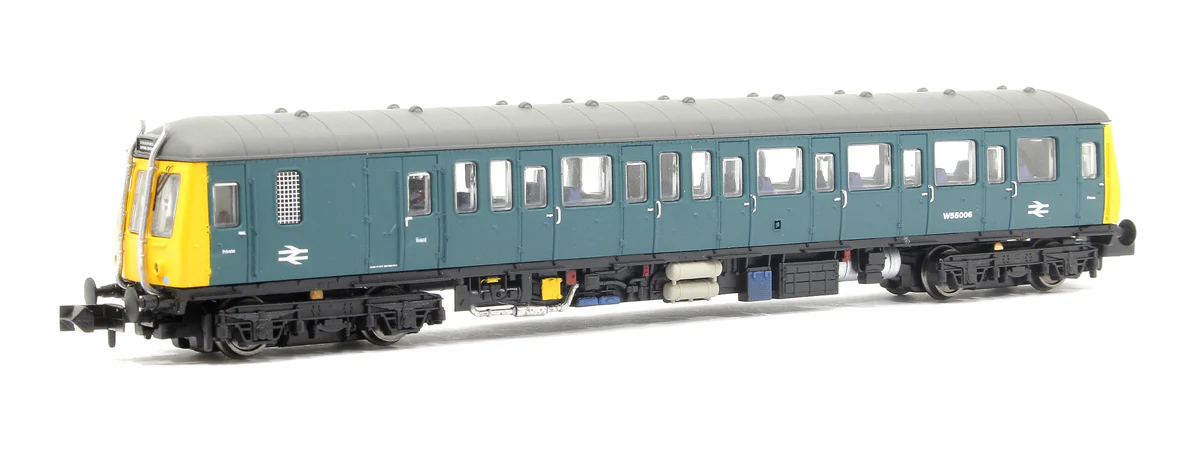 2D-015-006D Class 122 W55006 BR Blue Diesel Locomotive - DCC Fitted - Image 3