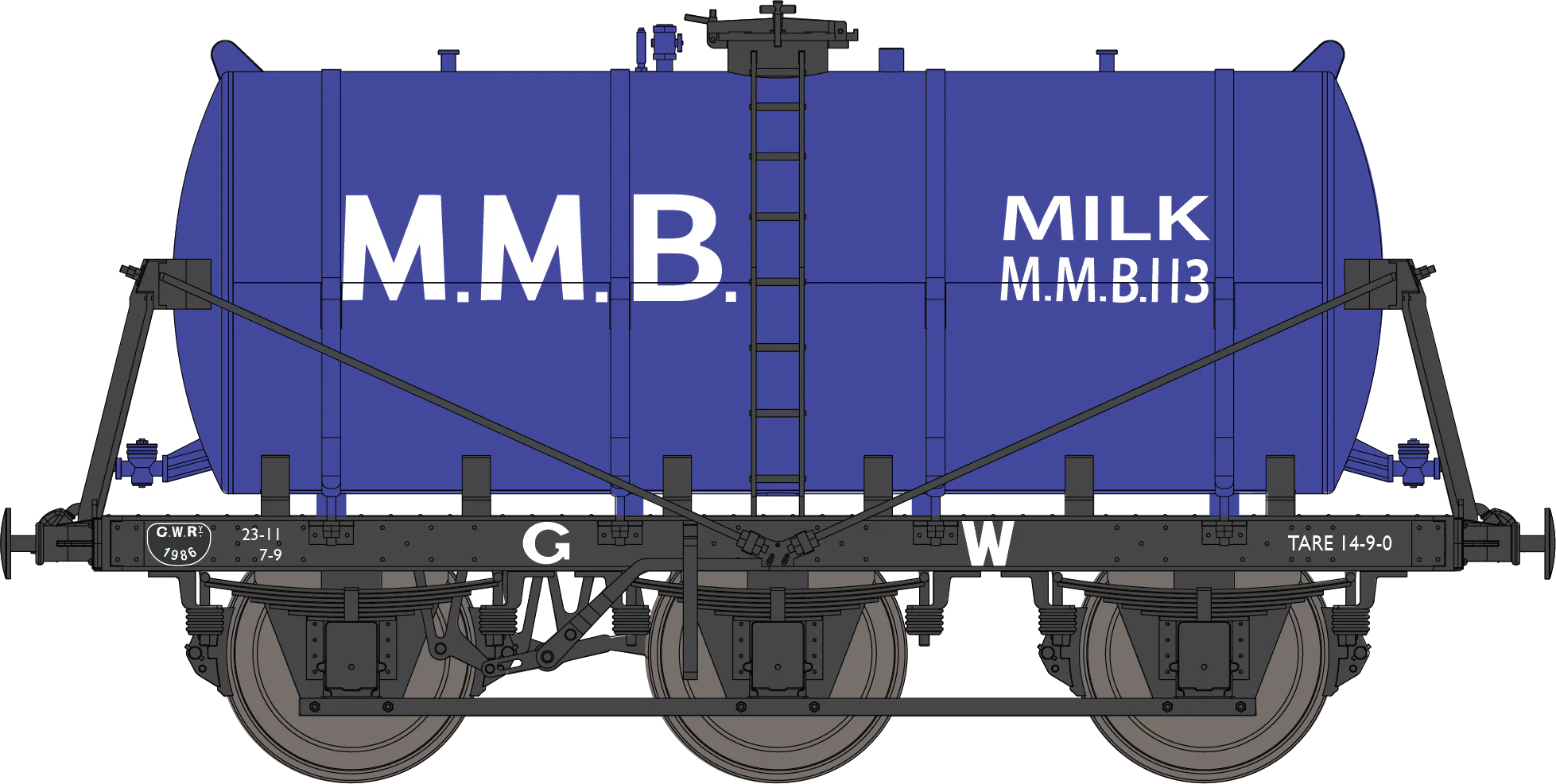 6 Wheel Milk Tanker Milk Marketing Board (MMB) 113