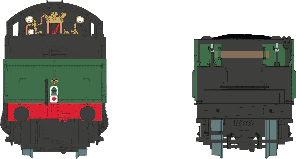 2S-001-006S 4-6-0 Fringford Manor 7814 Green Shirt GWR Steam Locomotive - DCC Sound - Image 4