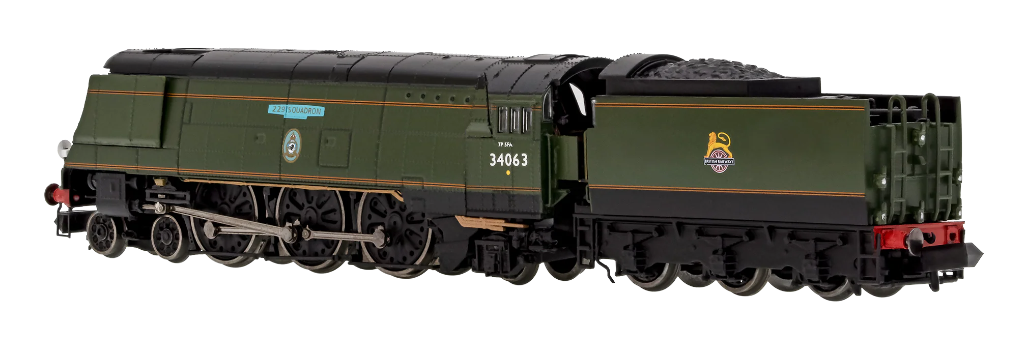 2S-034-003D Battle of Britain ‘229 Squadron’ 34063 BR Green Early Crest - DCC Fitted - Image 3