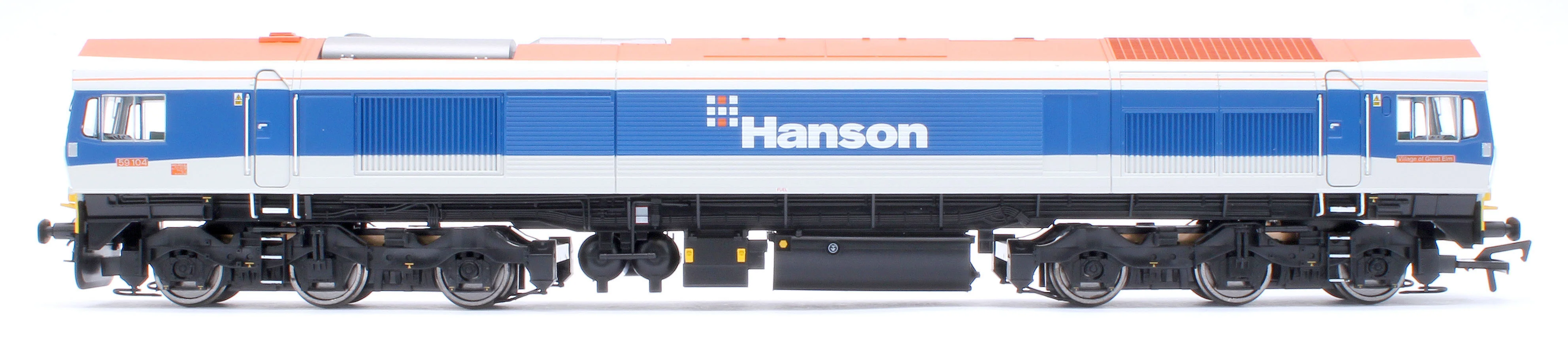 4D-005-009S Class 59 59104 Hanson Village of Great Elm Diesel Locomotive - DCC Sound - Image 2