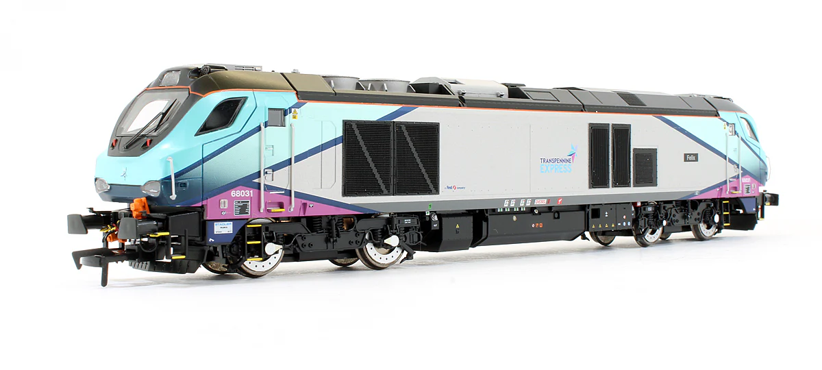 Pre-Owned 4D-022-022 Class 68 'Felix' 68031 Transpennine Express Diesel Locomotive - DCC Fitted