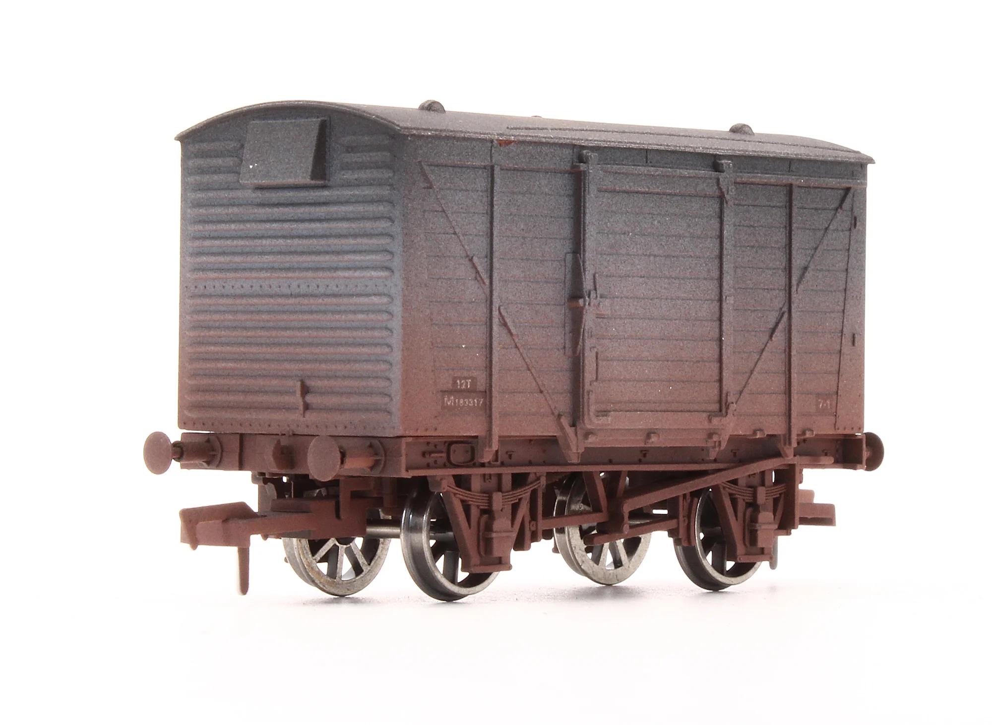 Pre-Owned 4F-011-004 BR Grey Vent Van M183317 - Weathered - Image 2