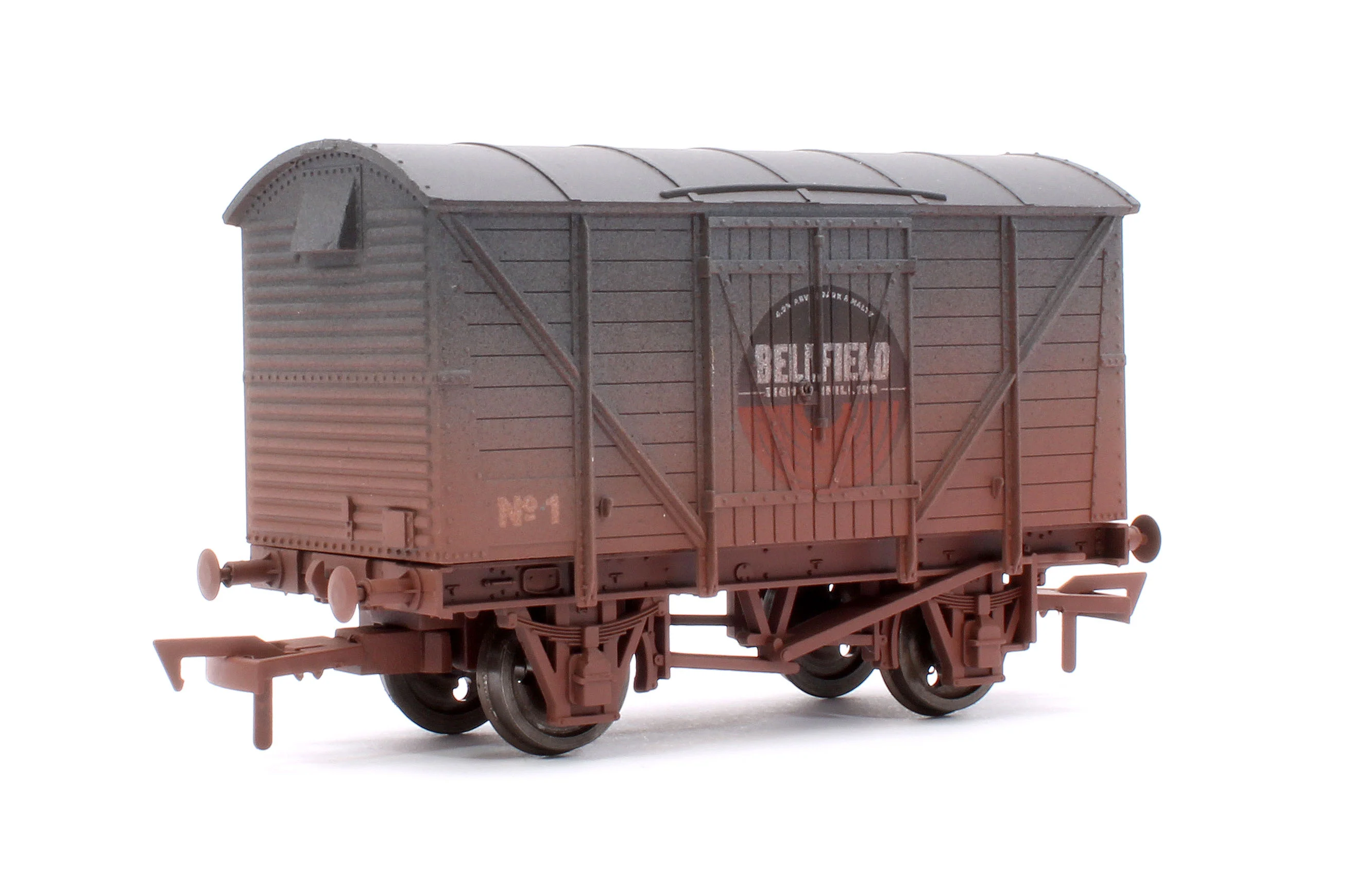 4F-012-066 Ventilated Van Bellfield Brewery Eighty Shillings - Weathered