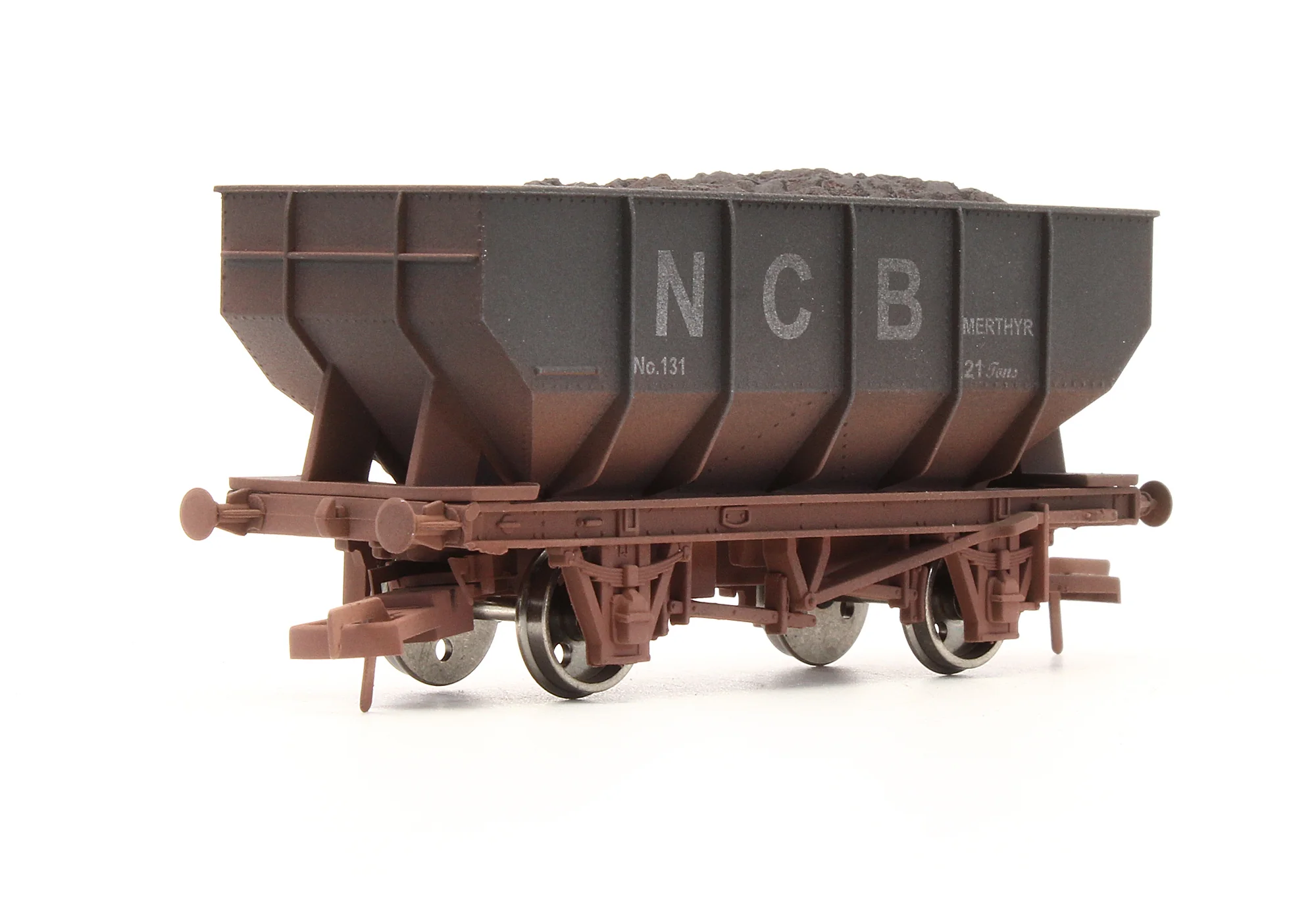 Pre-Owned 4F-034-012 NCB 21T Hopper Wagon No.131 - Weathered - Image 2