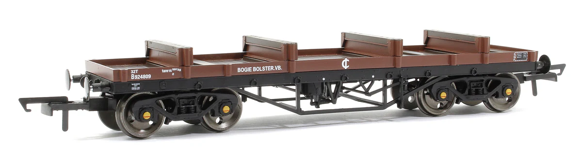 Bogie Bolster Wagon E W3613DL Steam Bauxite - Image 3