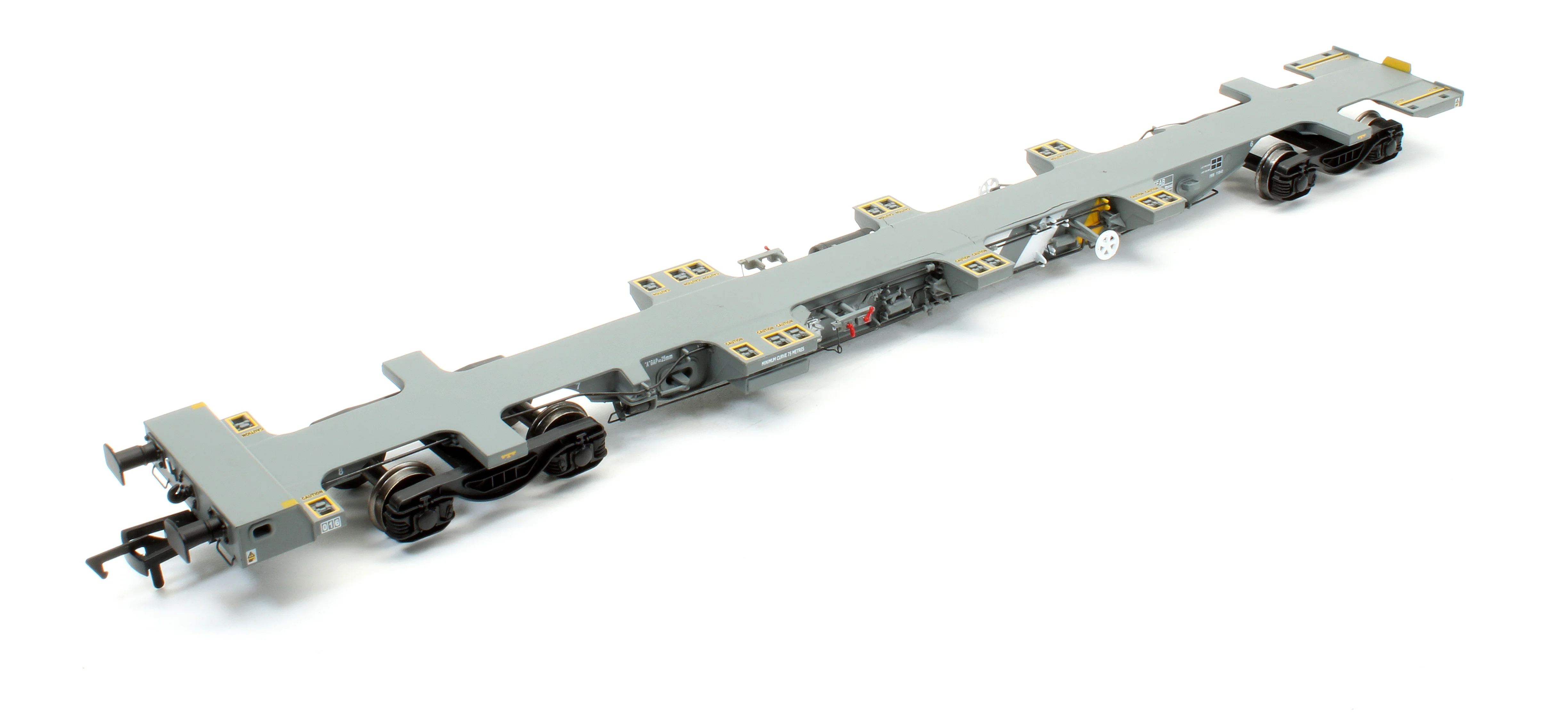 Pre-Owned B913REg FEA-B Container Flat Wagon Twin Pack Fastline 643019 & 643020 (Rail Express Limited Edition) - Image 2