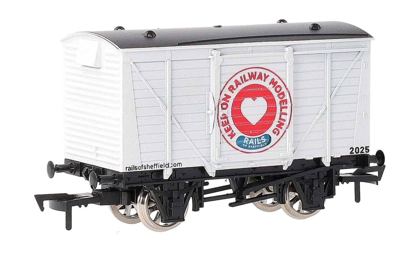 Keep on Railway Modelling by Rails of Sheffield White Vent Van