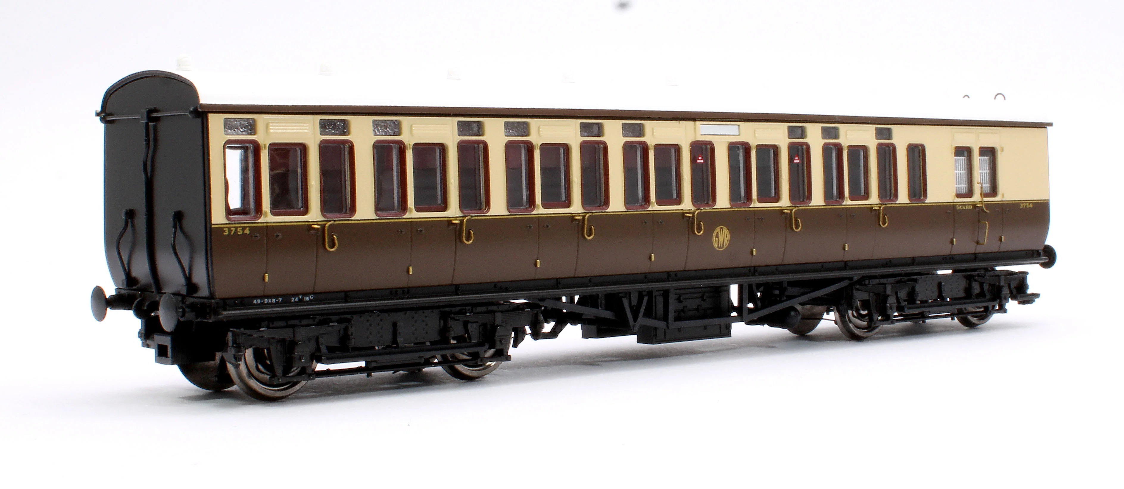 GWR Toplight Mainline City GWR Shirtbutton Third Brake 3754 Set 4 - Image 3