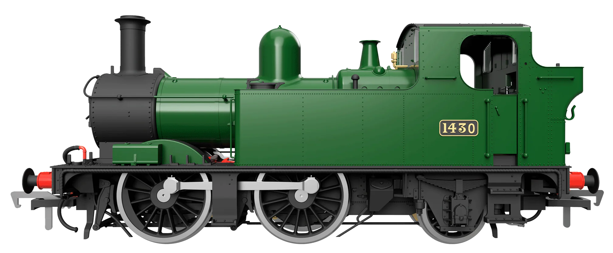 4S-006-001 48XX Class 0-4-2 4806 Green 'Great Western' Steam Locomotive - Image 10