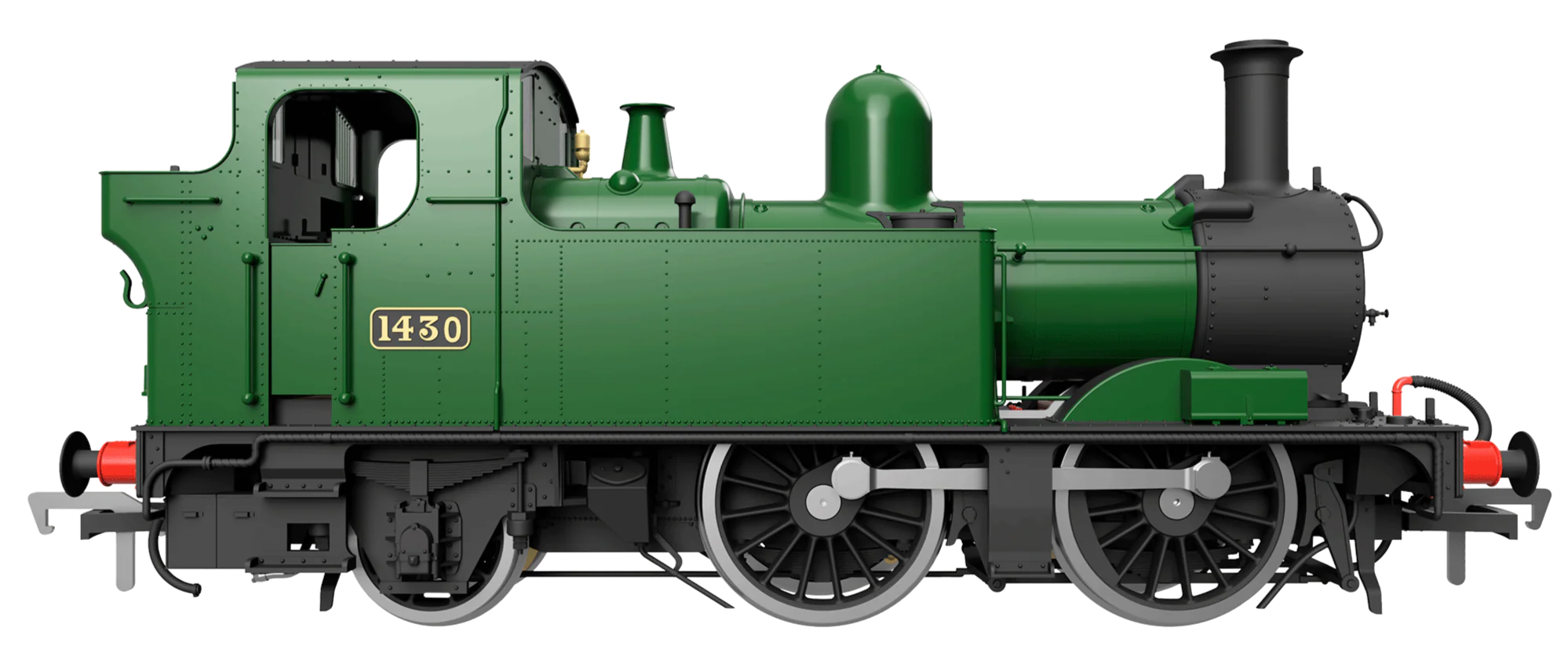 4S-006-002 48XX Class 0-4-2 4820 Green 'Great Western' Steam Locomotive - Image 11