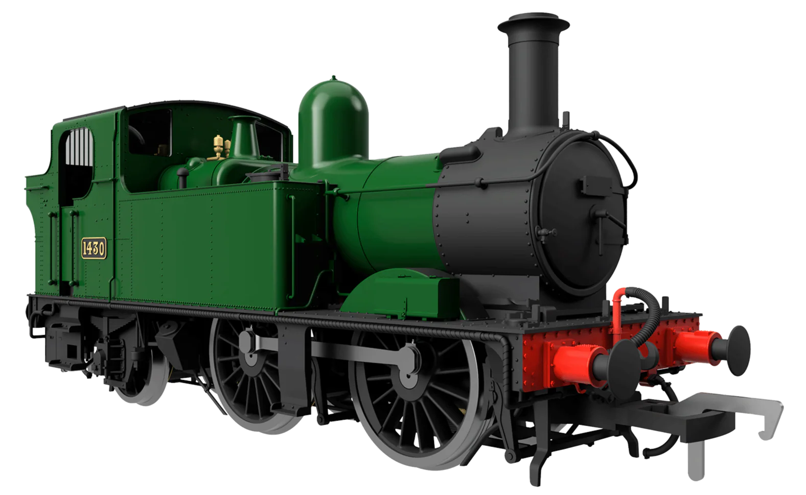 4S-006-004S 48XX Class 0-4-2 4870 Green GWR Steam Locomotive - DCC Sound - Image 2