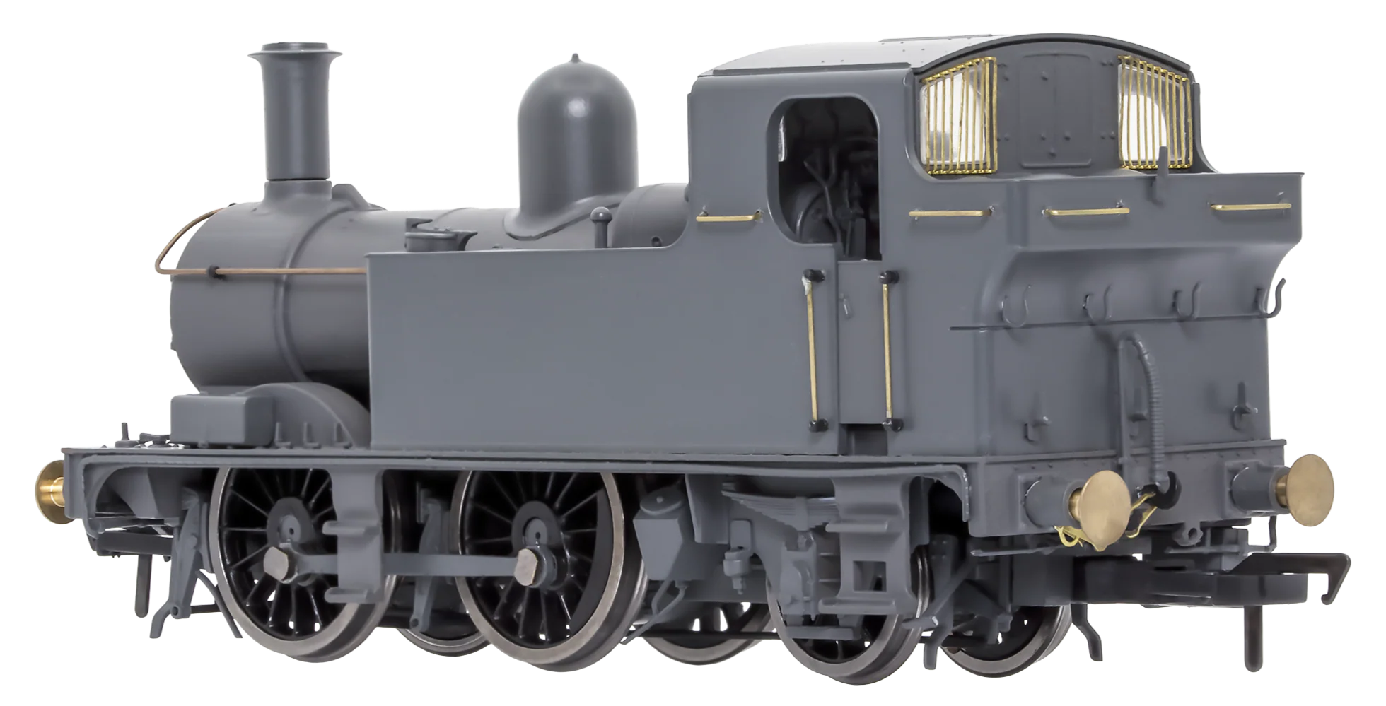 4S-006-020D 14XX Class 0-4-2 1405 BR Black Early Crest Steam Locomotive - DCC Fitted - Image 5