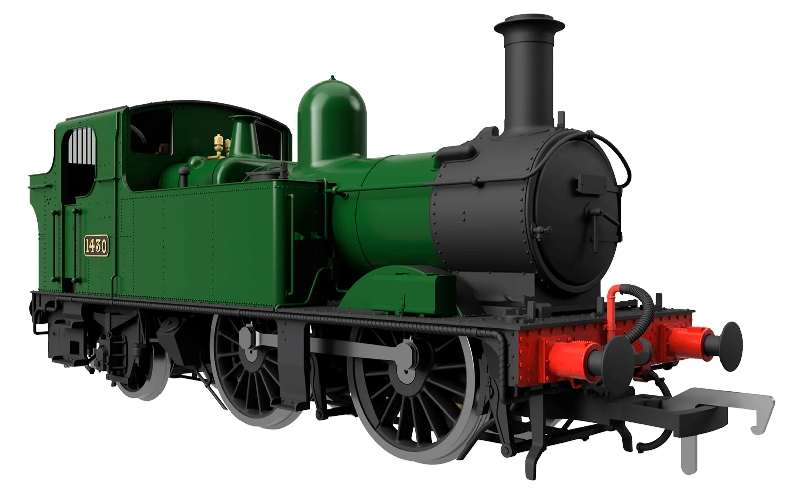4S-006-050 58XX Class 0-4-2 5811 Green 'Great Western' Steam Locomotive - Image 2