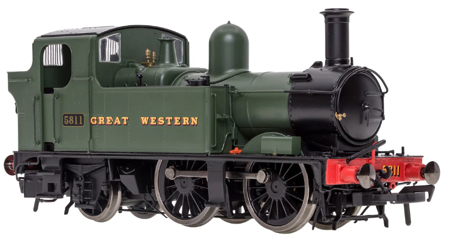 4S-006-050S 58XX Class 0-4-2 5811 Green 'Great Western' Steam Locomotive - DCC Sound