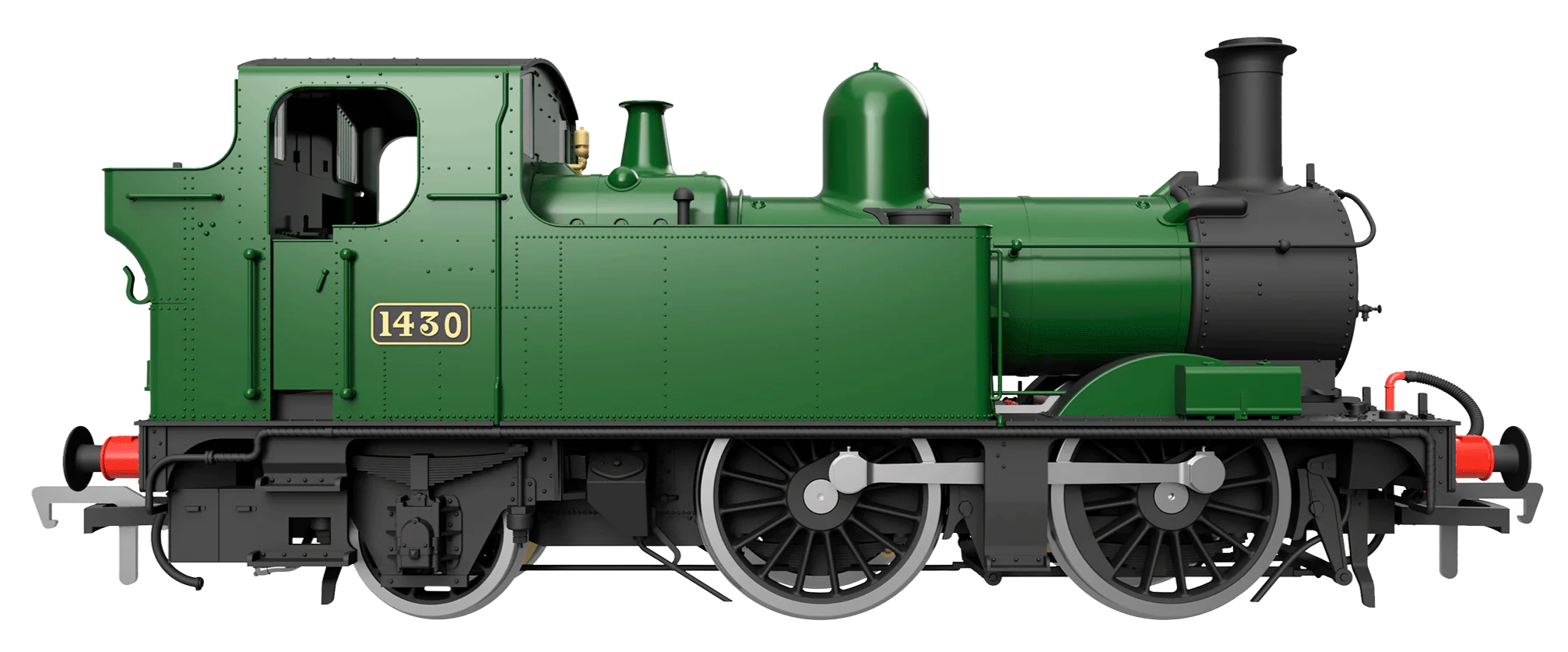 4S-006-050S 58XX Class 0-4-2 5811 Green 'Great Western' Steam Locomotive - DCC Sound - Image 11