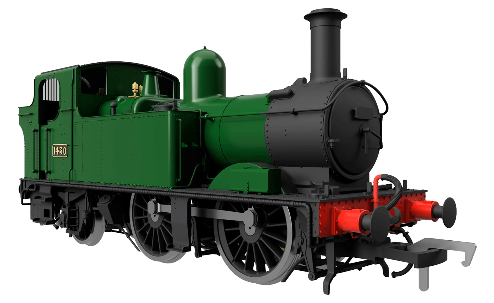 4S-006-051D 58XX Class 0-4-2 5819 BR Black Early Crest Steam Locomotive - DCC Fitted - Image 2