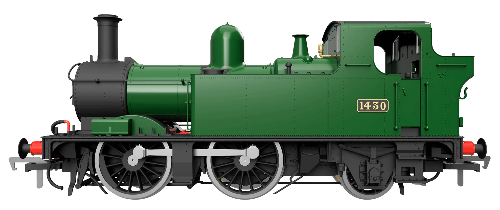 4S-006-051S 58XX Class 0-4-2 5819 BR Black Early Crest Steam Locomotive - DCC Sound - Image 10